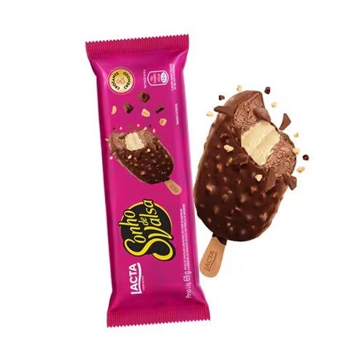 Picolé Sonho Valsa Lacta 69g